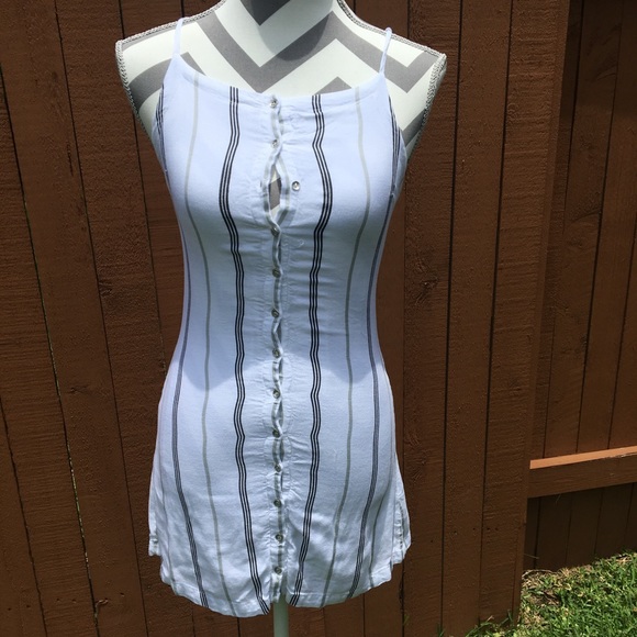 ❗️SOLD ELSEWHERE❗️MINKPINK Pinstripe Dress - Picture 2 of 4